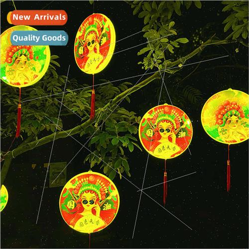 new national tide drum lanterns set scenic arrangement outdo