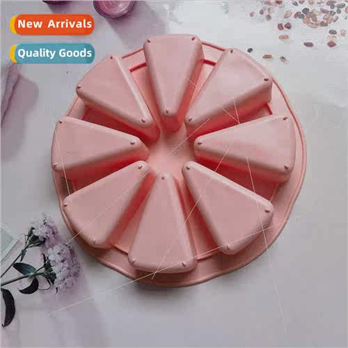 8-link kang cake mold 377 chocolate cake silicone mold jelly