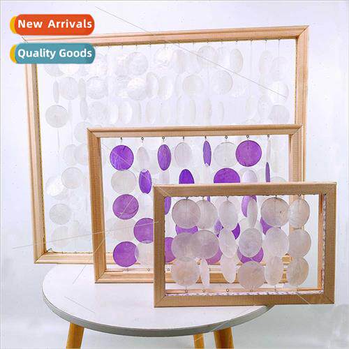 Scandinavian ins shell decorative painting DIY handmade mate