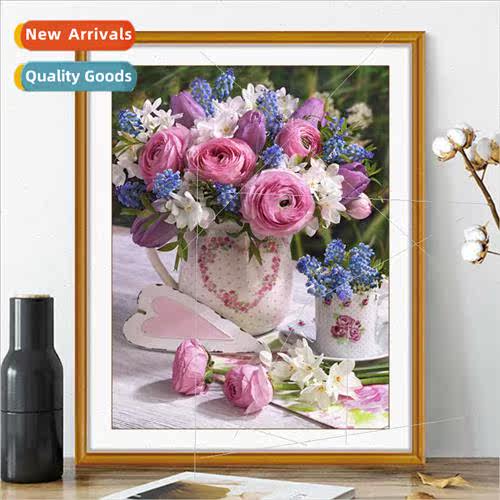 Cross Stch New Modern mple Floral Embroidery mple Handmade d