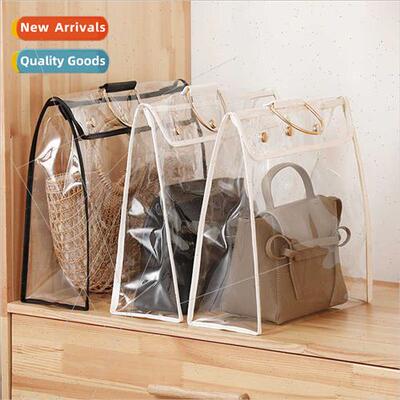 Bag Dust Bag Closet Hanging Transparent Purses Organizer Hou