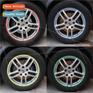 Car Wheel Reflective Stickers Car DIY Tuning Stickers Car Mo