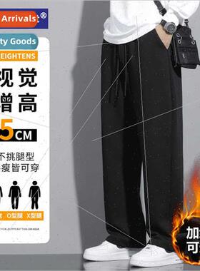 cotton sweatpants padded men women pants drawstring spring f