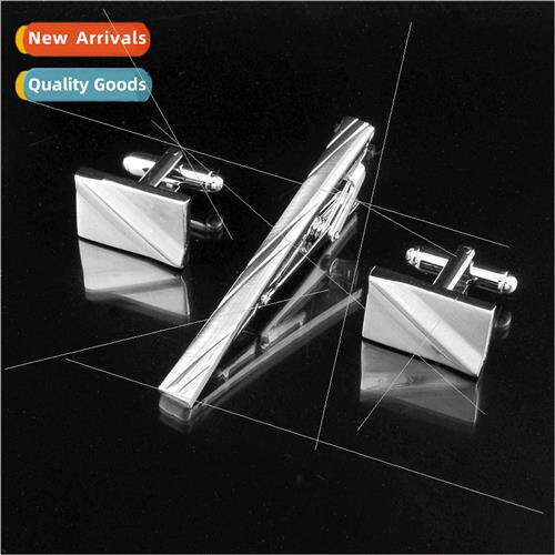 Metal Tie Clips Copper Plating Men High Grade Cufflinks Tie