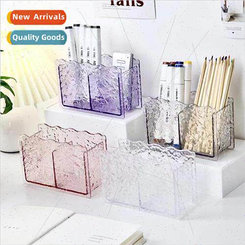 glacier pattern dressing table mask skincare makeup brush tu