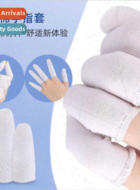 Fabric finger cots soft rebound wear-resistant -slip labor p