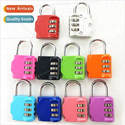 3-dig combination lock padlock metal luggage locks sucase gy