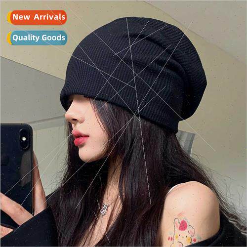 Pile hats female thin Korean  hundred wh knted hats spring f