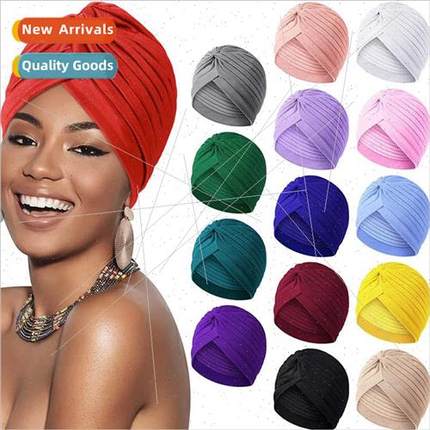 Hot Pick Women Stchy Pullover Yoga Hat Watermelon Turban Hat