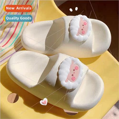 Summer new home bathroom soft bottom sandal slippers female