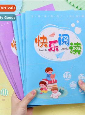Reading notebook good words sentences excerpt book happy rea