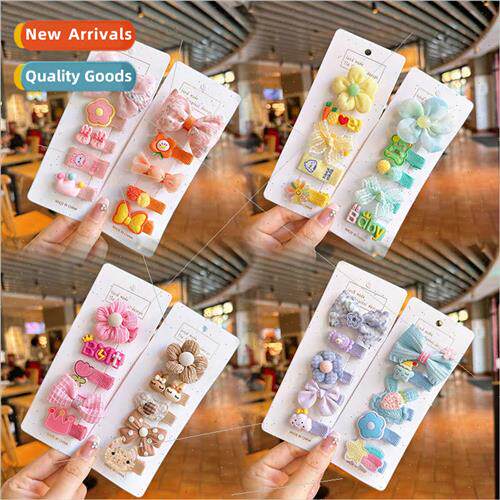 Cute sweat hair clip hair clip female baby does not hurt hai