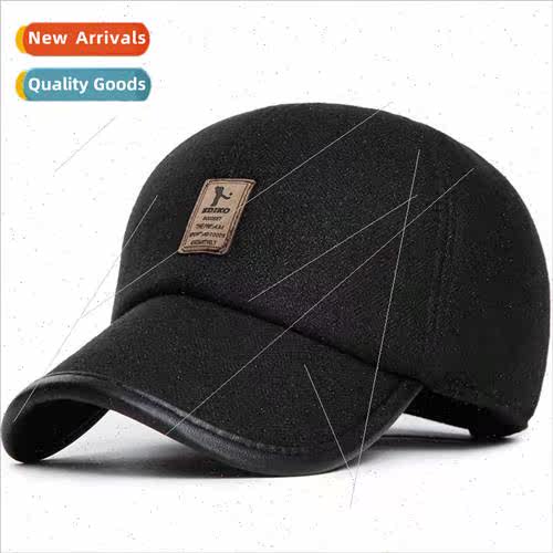 Hat men winter outdoor leisure cap middle-aged baseball cap