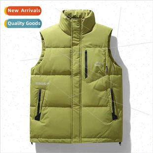 fashion whe Youth collar vest duck jacket down