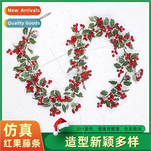 Christmas wreaths simulation wisteria bean flowers vine flow