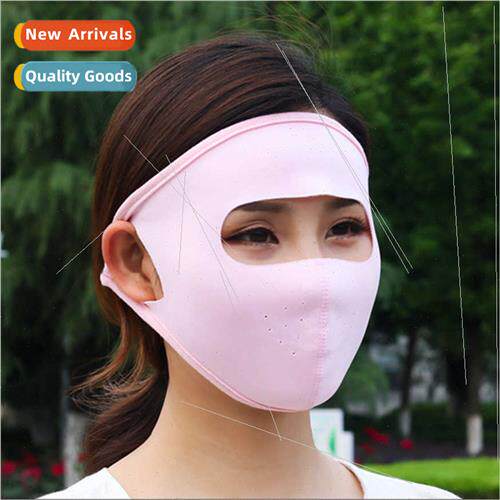 Summer ice silk sunscreen large mask female full package mas