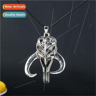Movie and TV s Star Wars Mandalorian necklace Mandalorian pe