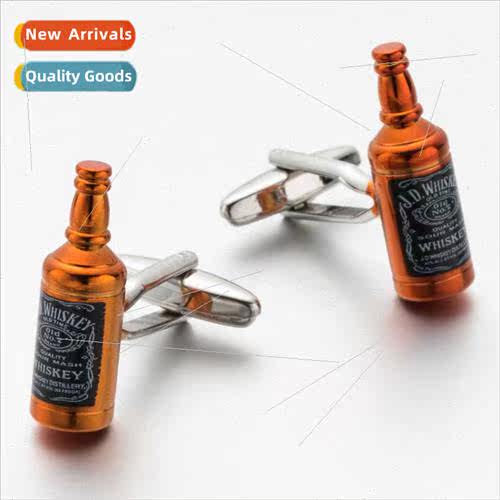 High- new French shirt cufflinks wine bottle cufflinks new m