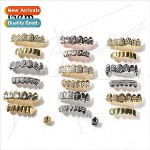 Hip Hop Braces Europe Diamond Plated Rap Braces Teeth Grills