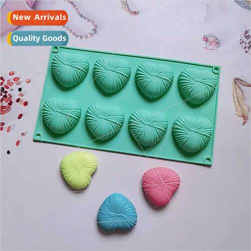 8-link woolen love 86 mousse cake silicone mold dessert mold