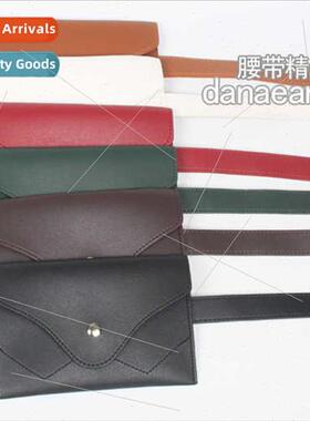 2018 New Korean Women Belt Waist Bag Thin Belt Dual Purpose