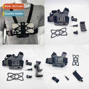 cell phone clip gopro sleeve fixed protective cycling chest
