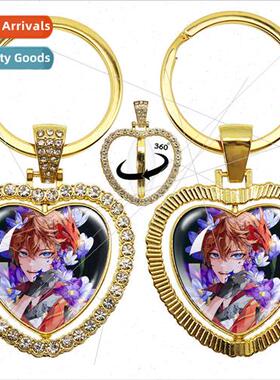 new original God cartoon anime  360-degree rotation heart-sh
