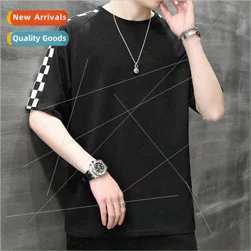 New summer cotton short-sleeved T-shirt men t-shirt color co
