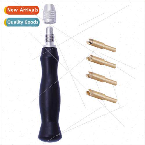 DIY Leather Tools Crimper Edge Sealing Ironing ne Crimper Se