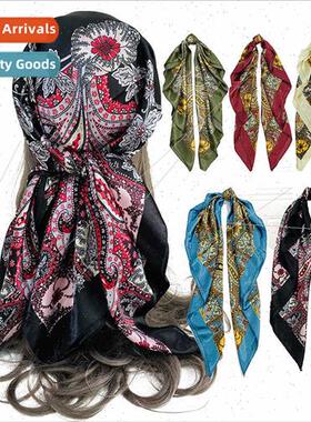 Frequent seller silk scarf  new cashew 90CM simulation silk