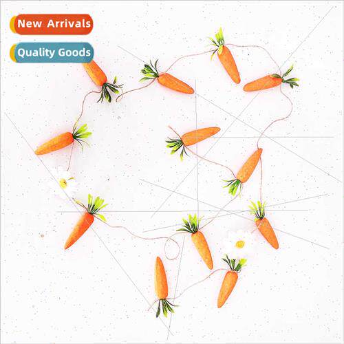 New Easter Day Decorations Resurrection Radish Chain Pendant