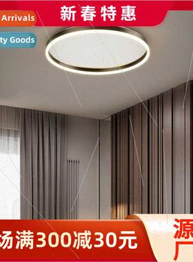 Bedroom ceiling light full copper light luxury atmosphere sm