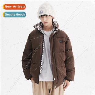men jacket spring fall Feather winter cotton