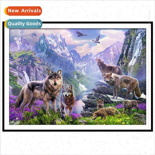 Diamond painting new living room decorative painting wolves