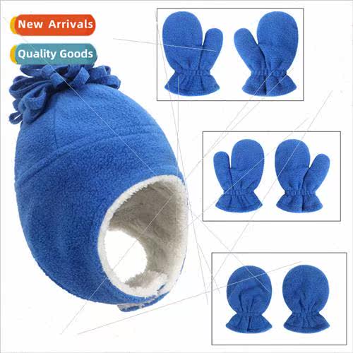 Autumn winter new double layer cute children caps men women