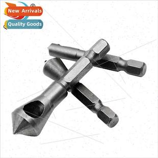 shank Brish bevelled chamfering hexagonal hole cut degree
