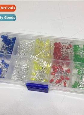 ght-emting diode box 3MM 5MM 5 colors a total 200 LED beads