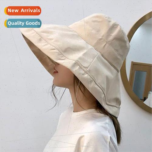 Wide Brim Women Sun Hat Cap Casual Large Brim Bucket Hat Spo