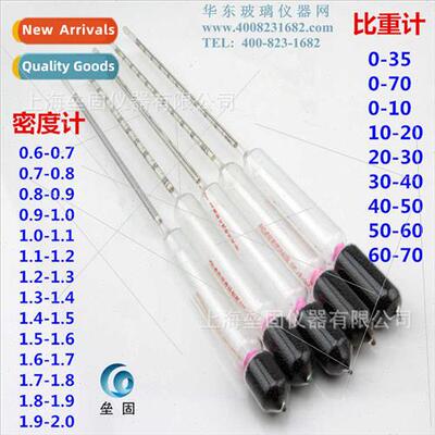 1.1-1.2 Glass Specific Gravy Densometer Glass Float Gauge Br