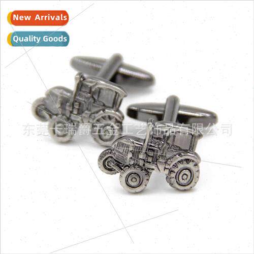Funny classic car shape business gift French shirt cufflinks
