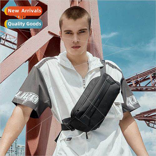 New crossbody bag men function chest shoulder satchel nd lei