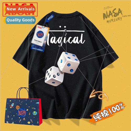 national tide t-shirt tide nd men women cotton couple small