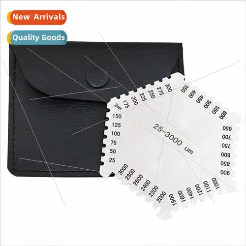 High-Precision Stainless Steel Hexagon Wet Film Comb Paint W