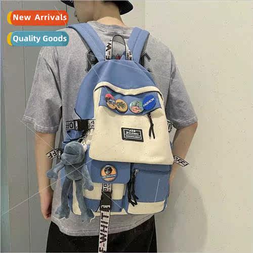 h color fashion shoulder bag Korean casual simple backpack l