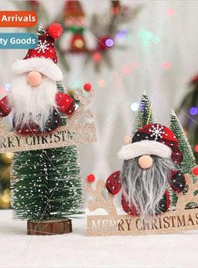 Creative new Christmas decorations Christmas e old man lette