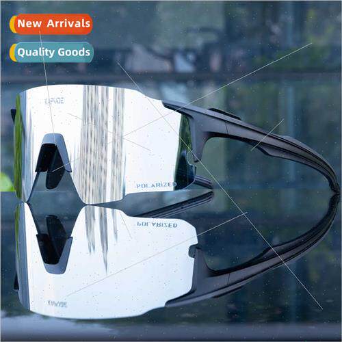 New dazzling color polarized riding glasses technology look
