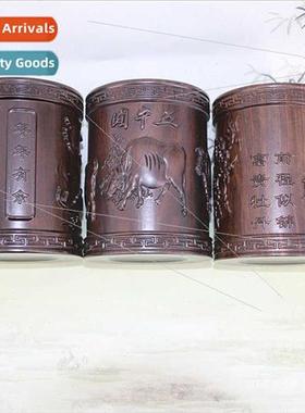 Brush ink paper ink stone Ebony brush holder Catalpa brush h