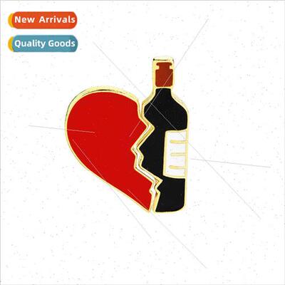 Europe Uned States personaly love red wine splicing brooch s