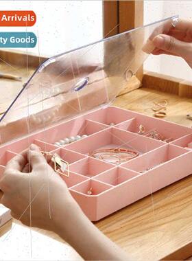 Bedroom dresser jewelry organizer home desktop compartment o