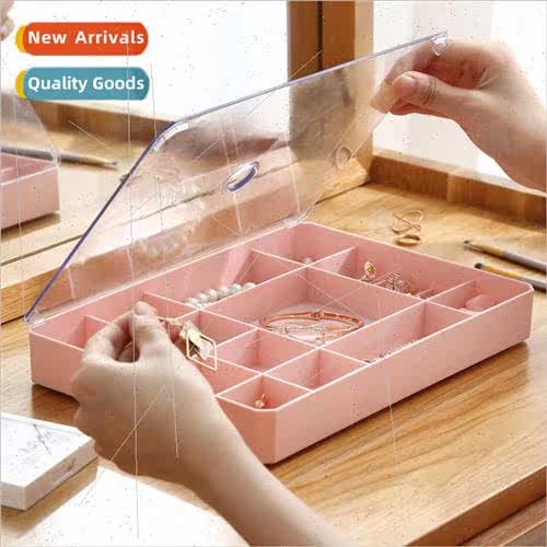 Bedroom dresser jewelry organizer home desktop compartment o